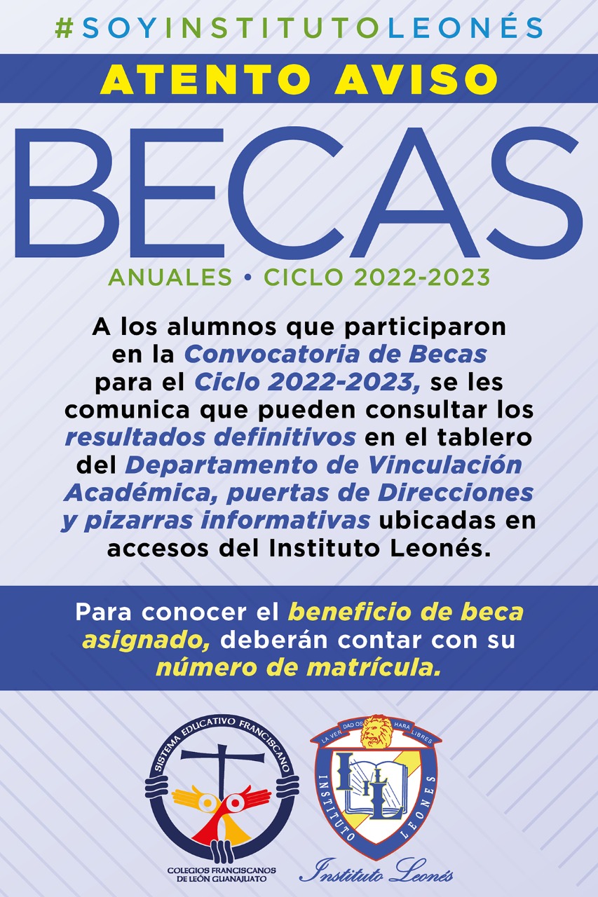 Entrega de resultados de Becas Ciclo Escolar 2022-2023