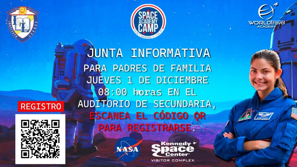 ¡Visita a la NASA! Alumnos del Leonés se alistan para el viaje