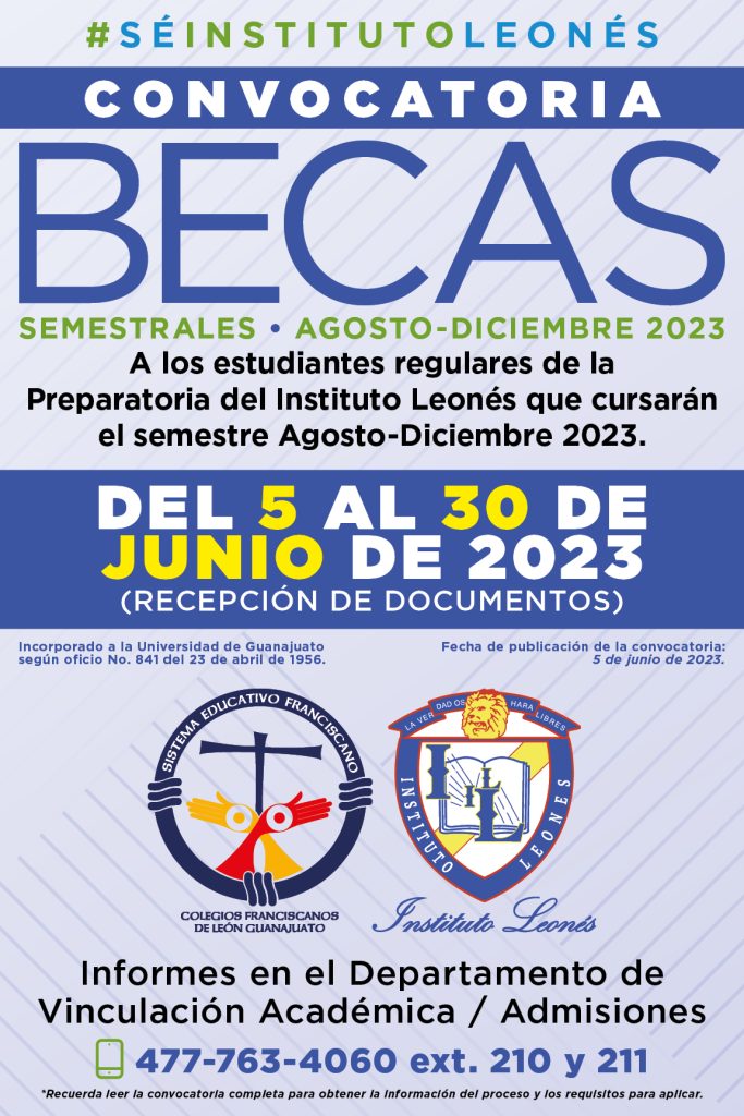 Convocatoria de Becas para Preparatoria