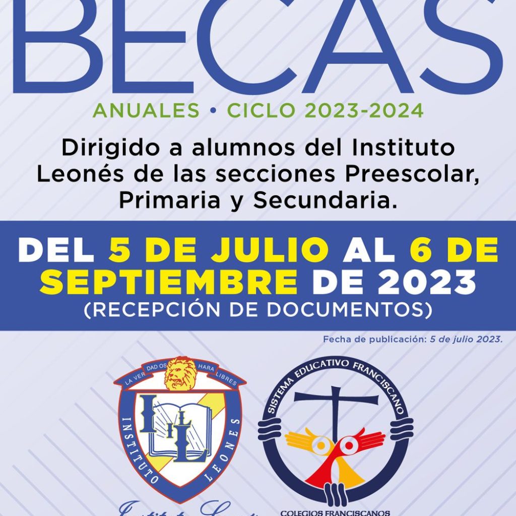 Convocatoria Becas Anuales 2023-2024